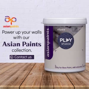 Asian Paints promotional post