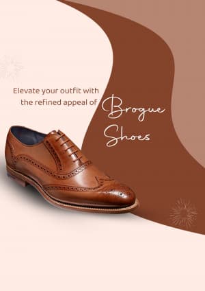 Gents Shoes promotional poster