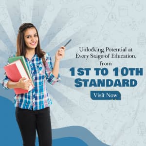 School promotional post