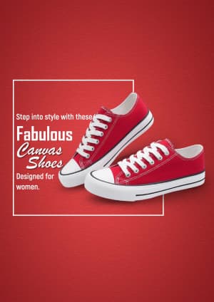 Canvas Shoes promotional poster