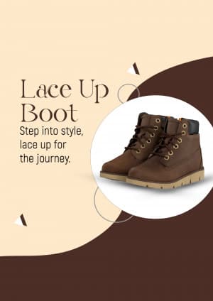 Men Boots promotional post