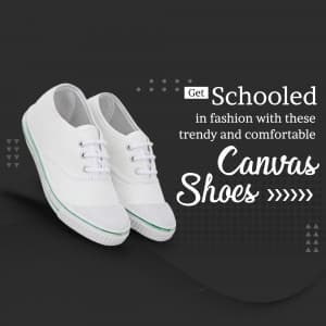 Canvas Shoes promotional post