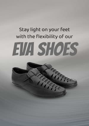 Sports Shoes promotional template