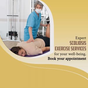 Exercise Therapy promotional template