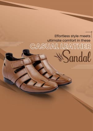 Men Sandals business video