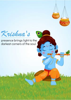 Krishna creative image