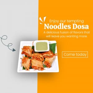 Dosa promotional post