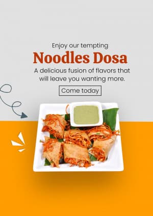 Dosa promotional images