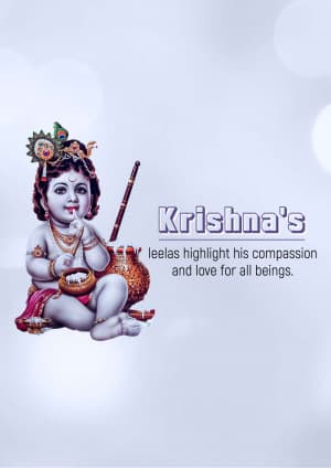 Krishna Social Media post