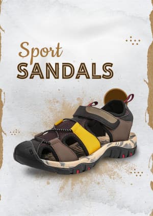 Casual Sandal promotional poster
