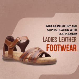 Leather Footwear poster