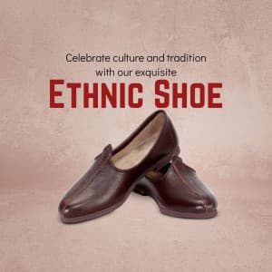 Ethnic Footwere marketing post
