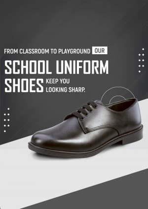 School Shoes business template
