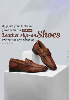 Leather Shoes business banner