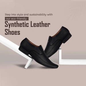 Leather Shoes business flyer