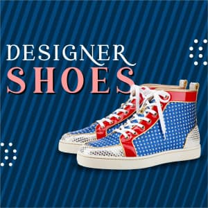 Men Shoes promotional template