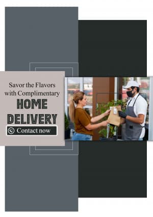 Food Delivery facebook banner