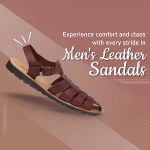 Gents Leather Footwear promotional post