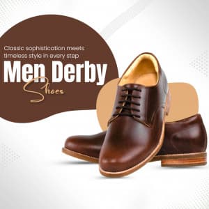 Men's Footwear promotional poster