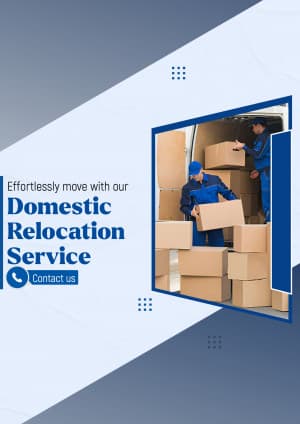 Packers and Movers business template