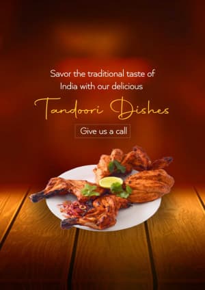 Indian Cuisine facebook ad