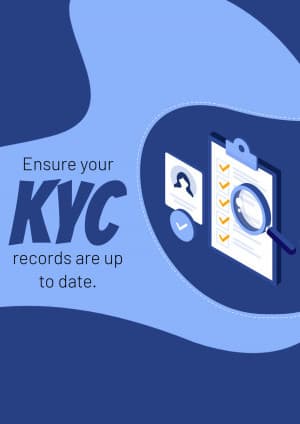 KYC Reminder Instagram flyer
