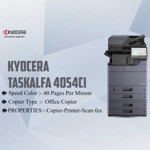 Kyocera promotional template