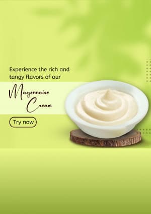 Cream business banner