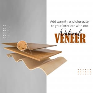 Veneer business flyer