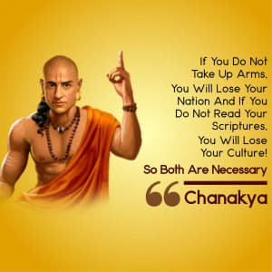 Chanakya marketing poster