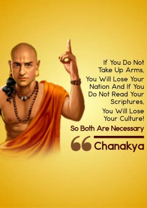 Chanakya creative image