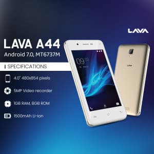 Lava promotional post