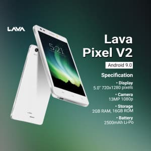 Lava promotional post