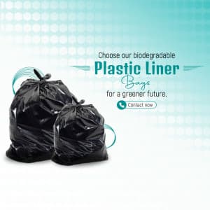 Plastic Bag promotional template