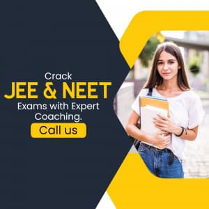 JEE & NEET promotional poster