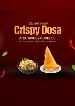 Dosa business template