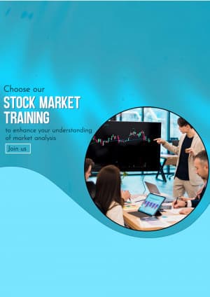 Share Market Training marketing post