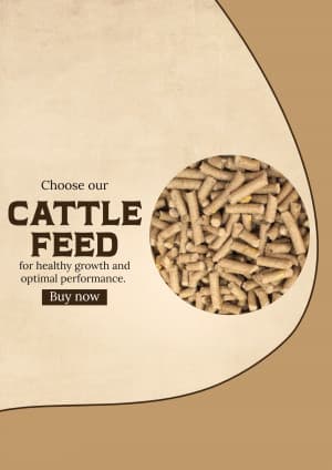 Cattle feed template