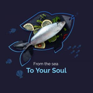 Seafood instagram post