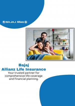 Bajaj Allianz Life Insurance Co Ltd promotional poster