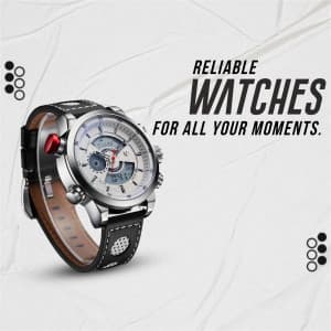 Watch promotional template