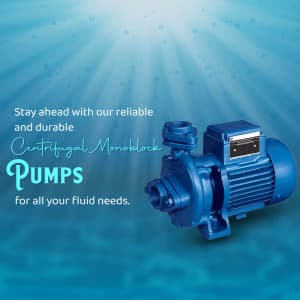 Centrifugal Monoblock pump promotional images