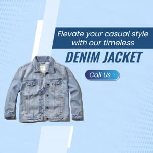 Men Jackets promotional post