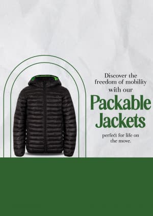 Men Jackets business banner