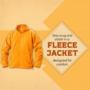 Men Jackets business flyer