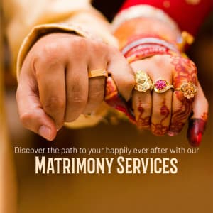 Matrimony facebook banner