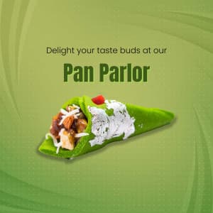Pan Parlour business flyer
