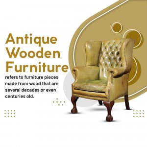 Wooden Furniture promotional post