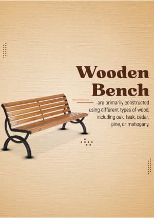 Wooden Furniture facebook ad