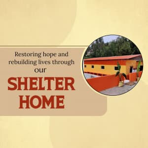 Shelter home marketing post